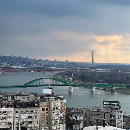 Central Sky View Apartment Bělehrad Exteriér fotografie